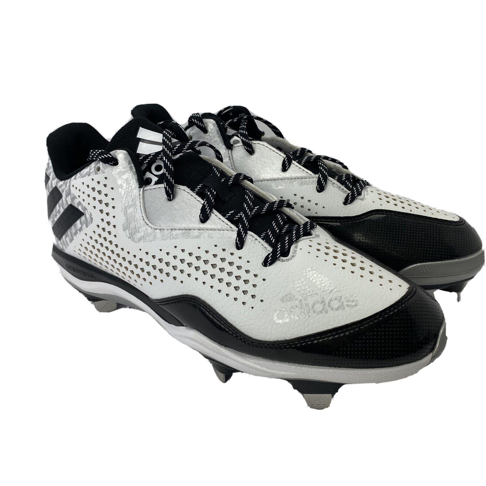 adidas Men's Poweralley 4 Low Metal Baseball Cleats