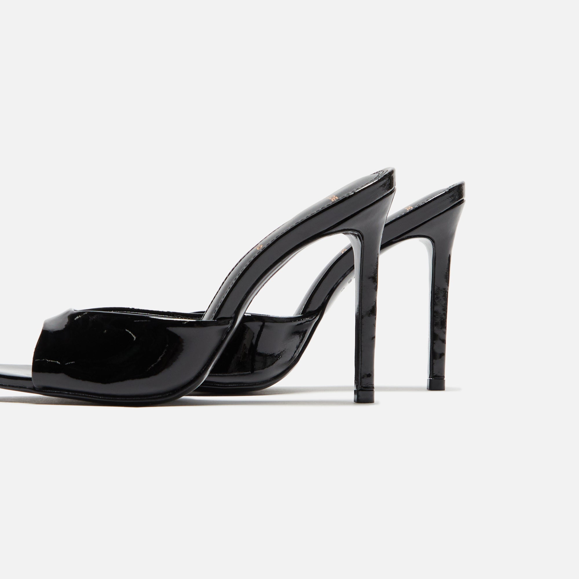 Black Suede Studio Brea - Black Patent