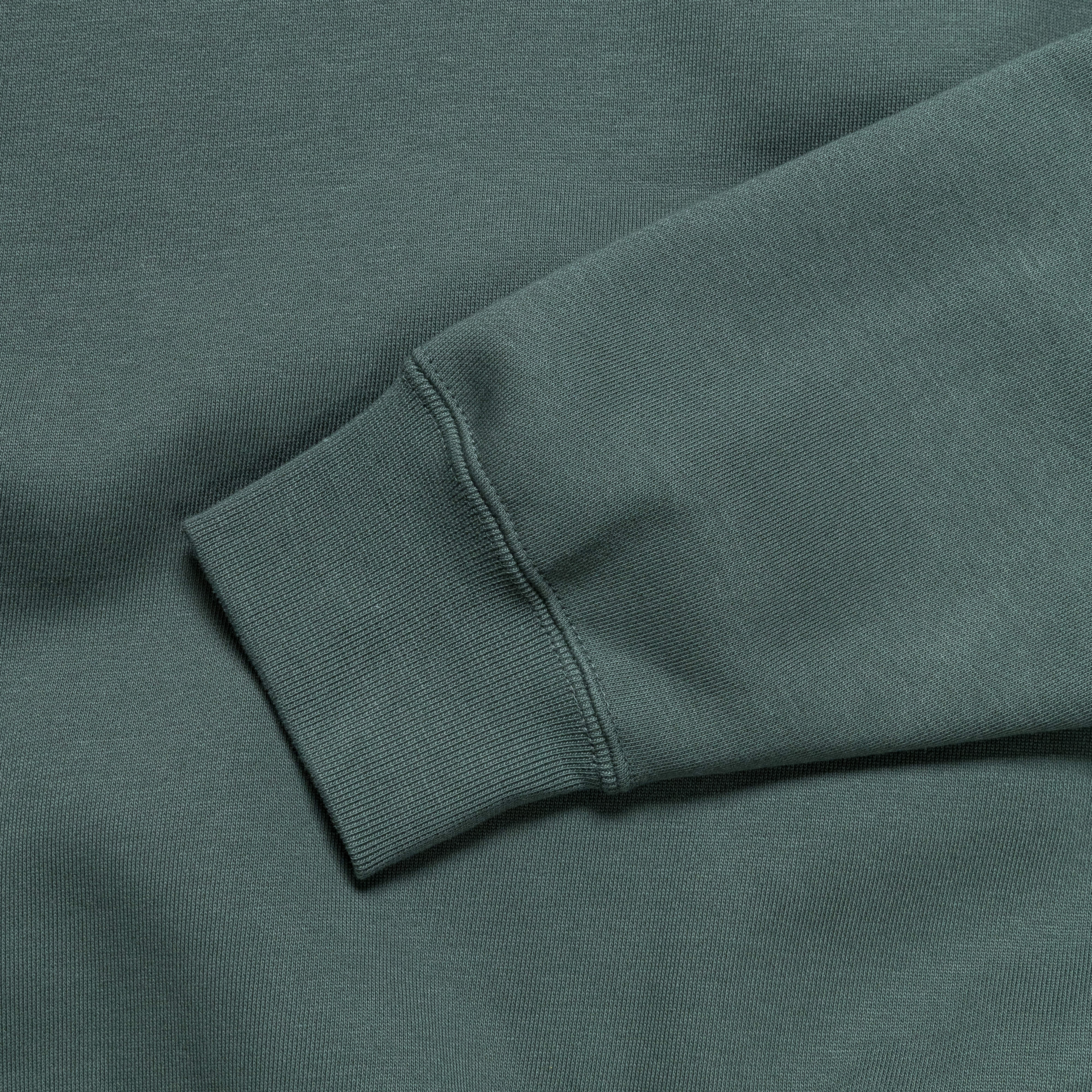 Therma-FIT Fleece Crew - Vintage Green/Summit White