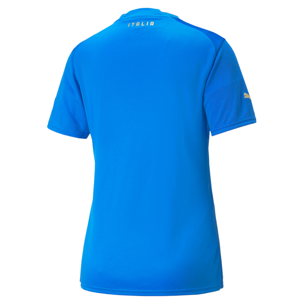 FIGC Home Crew Neck Short Sleeve Soccer Jersey