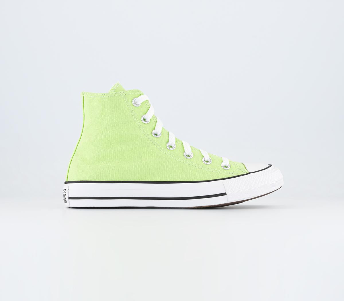 Womens Converse All Star Hi Sour Melon White Black