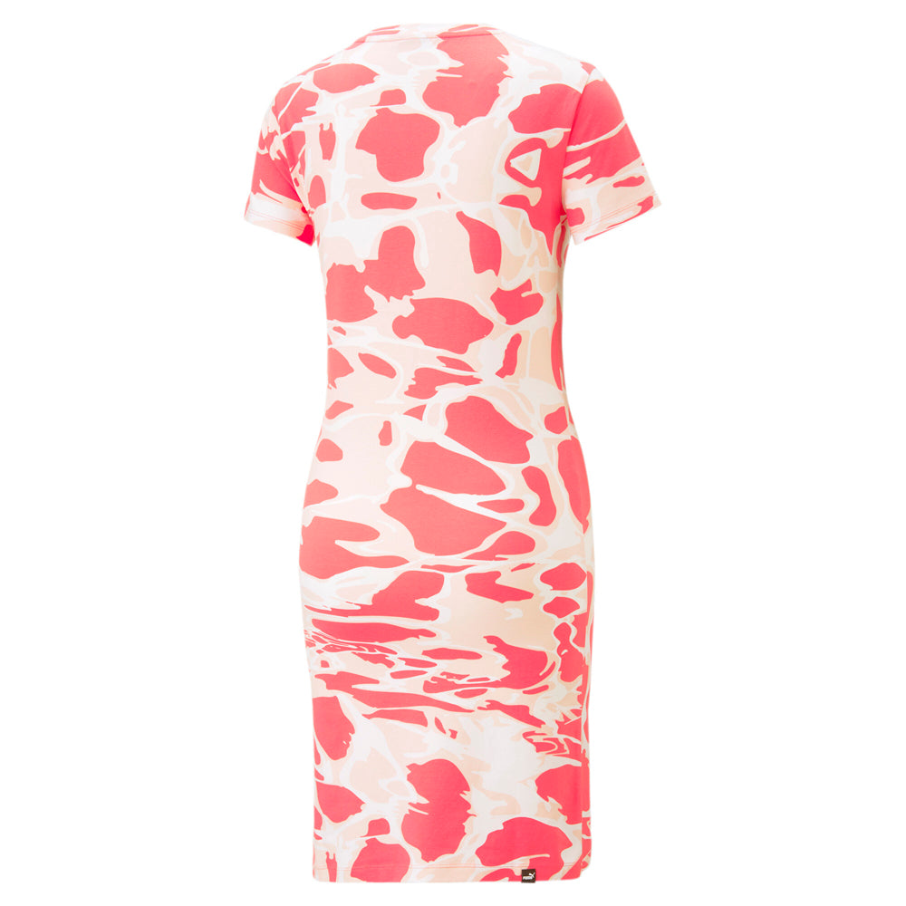 Summer Splash Graphic Dress