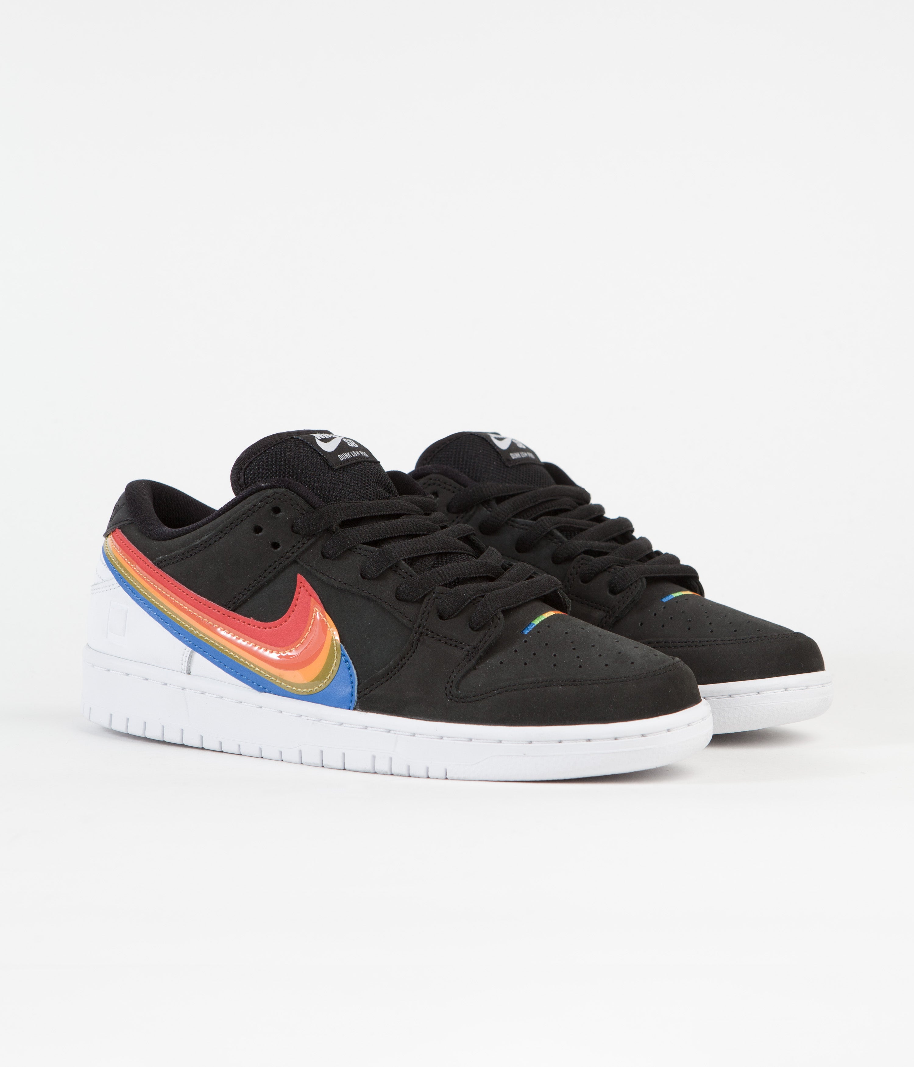 Nike SB Dunk Low Pro 'Polaroid' Shoes - Black / Black - White