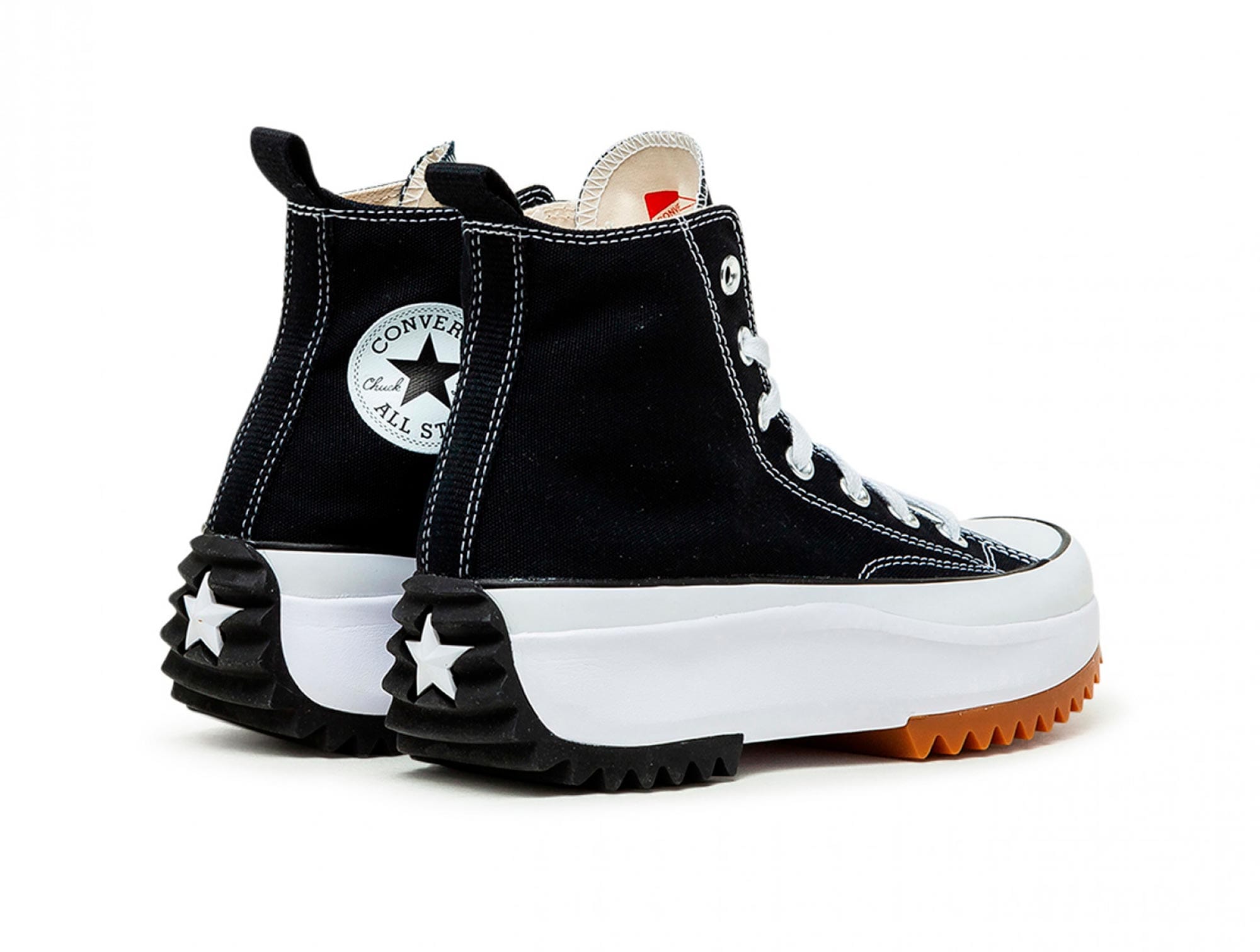 Converse Run Star Hike Plataforma Womens Negro