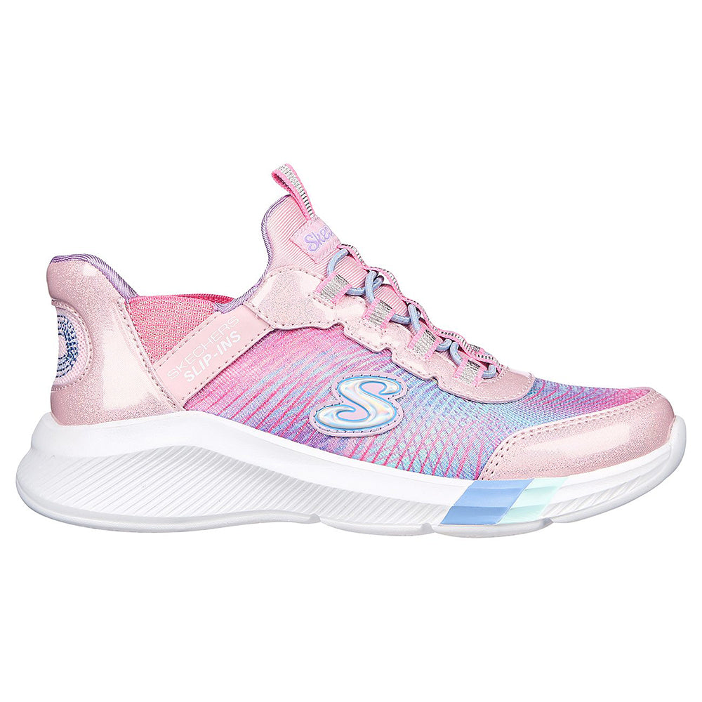 Skechers Girls Slip-Ins Foamies Dreamy Lites Shoes - 303514L-LPMT