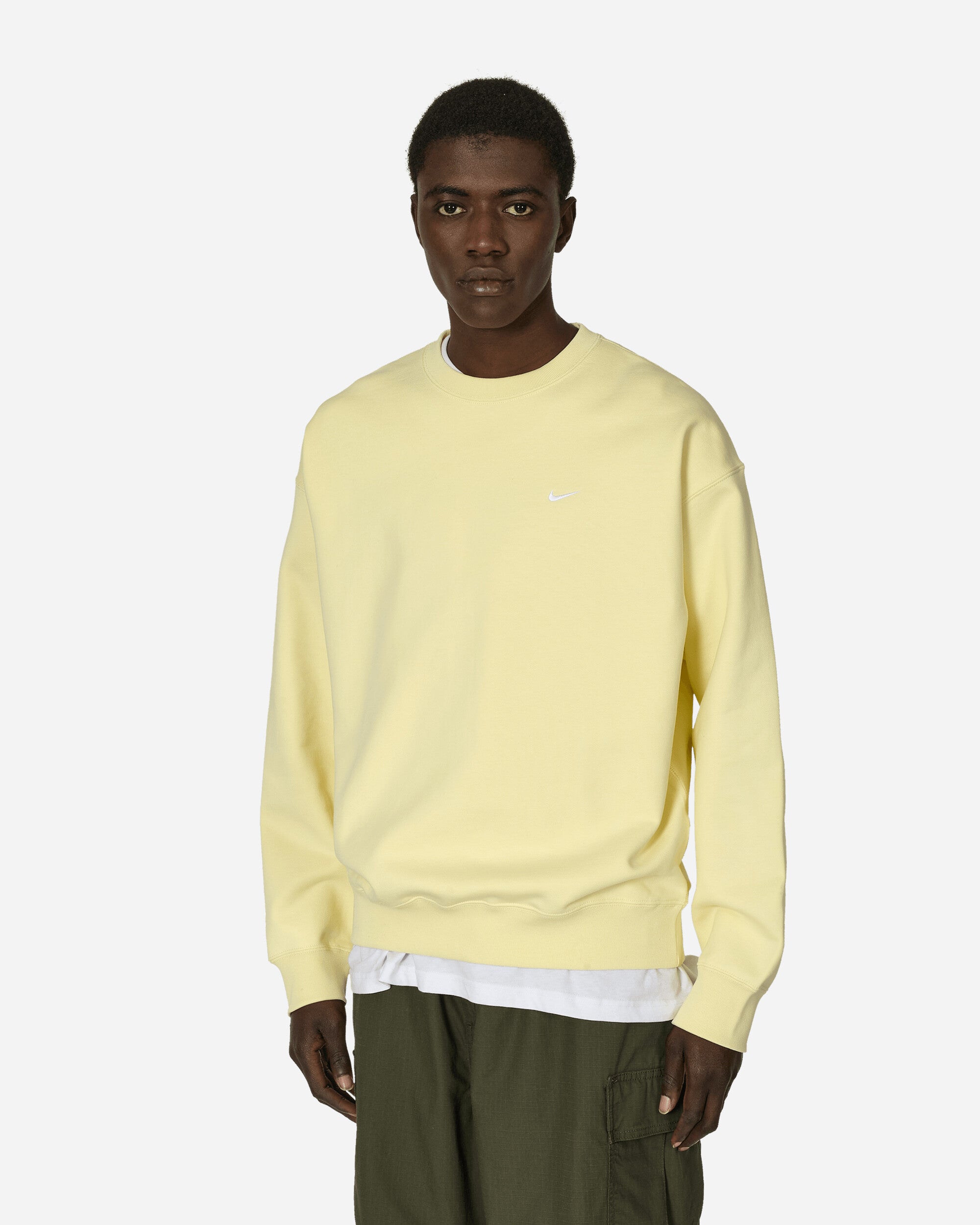 Solo Swoosh Crewneck Sweatshirt Alabaster