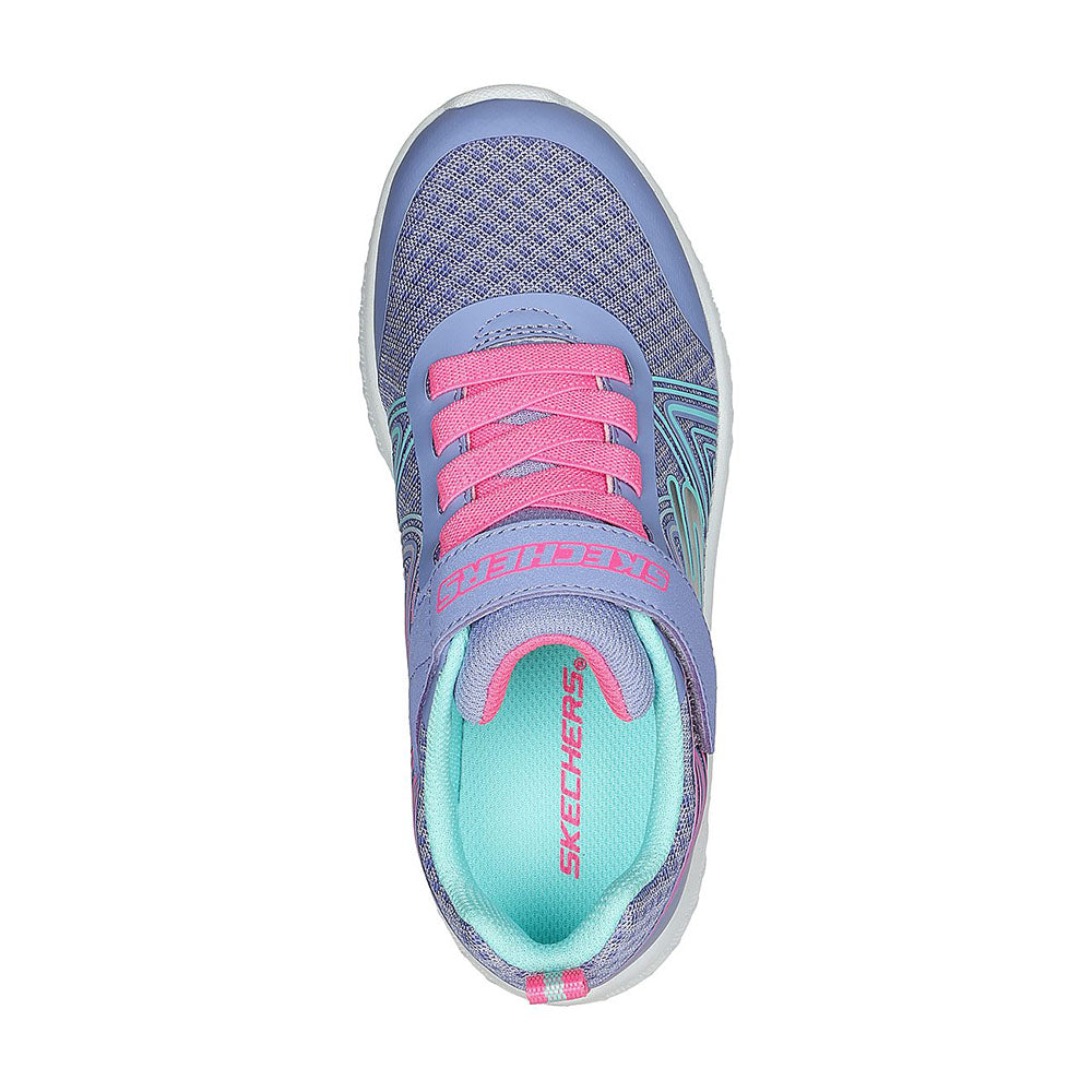 Skechers Girls Microspec Plus Shoes - 303535L-PWMT