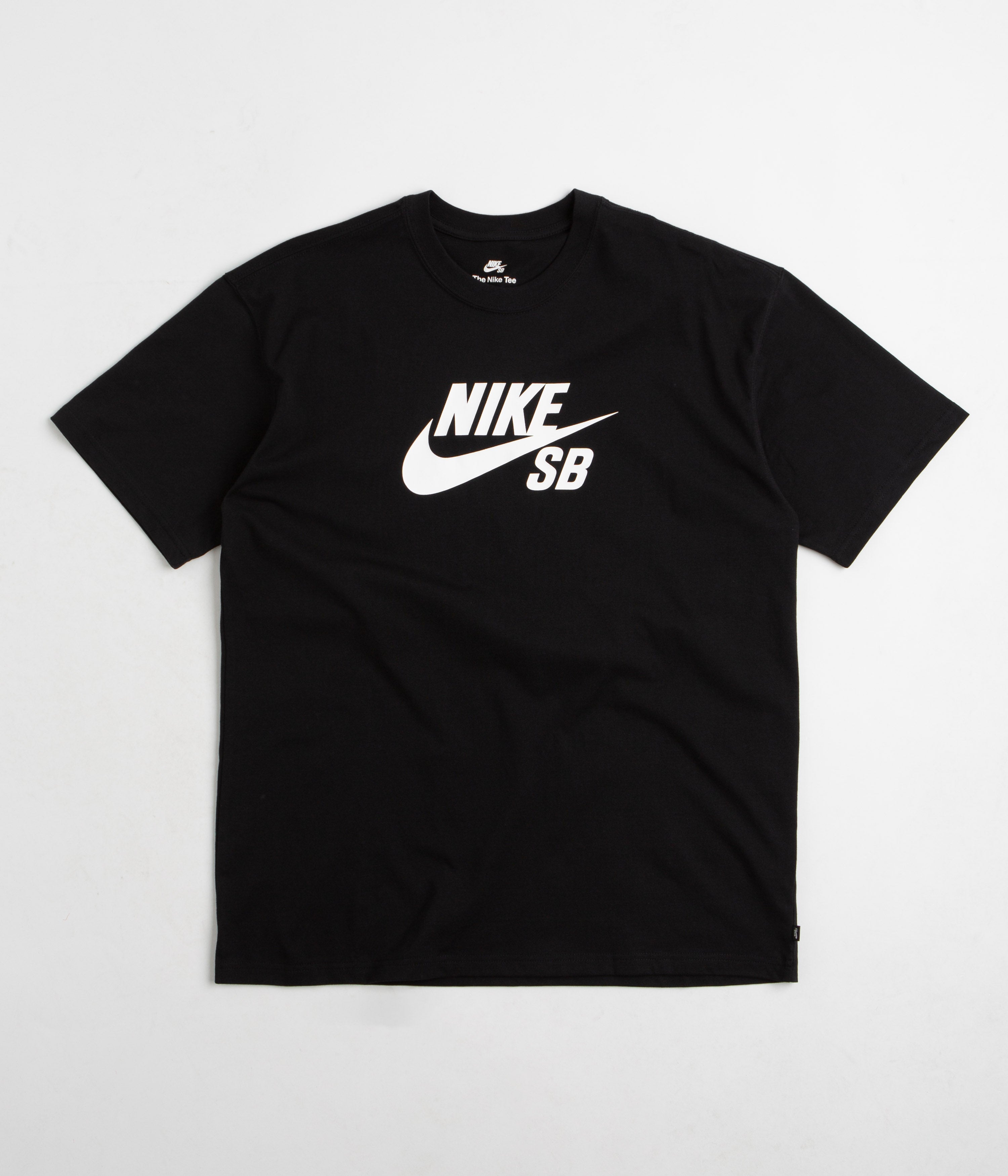 Nike SB Large Logo T-Shirt - Black / White