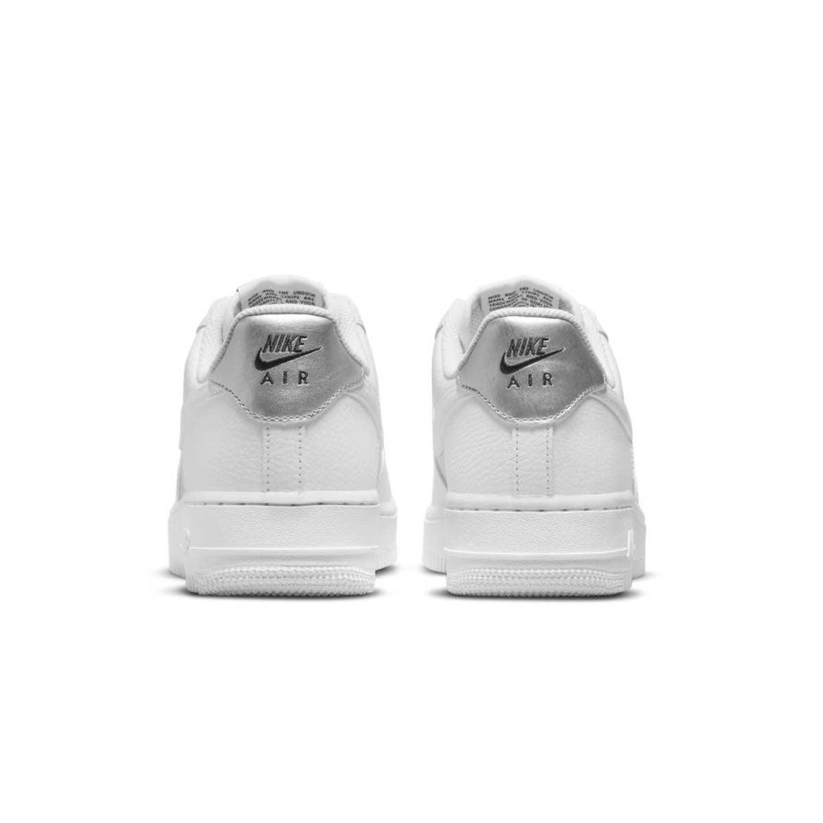 Wmns Air Force 1 ’07 'White Metallic Silver'