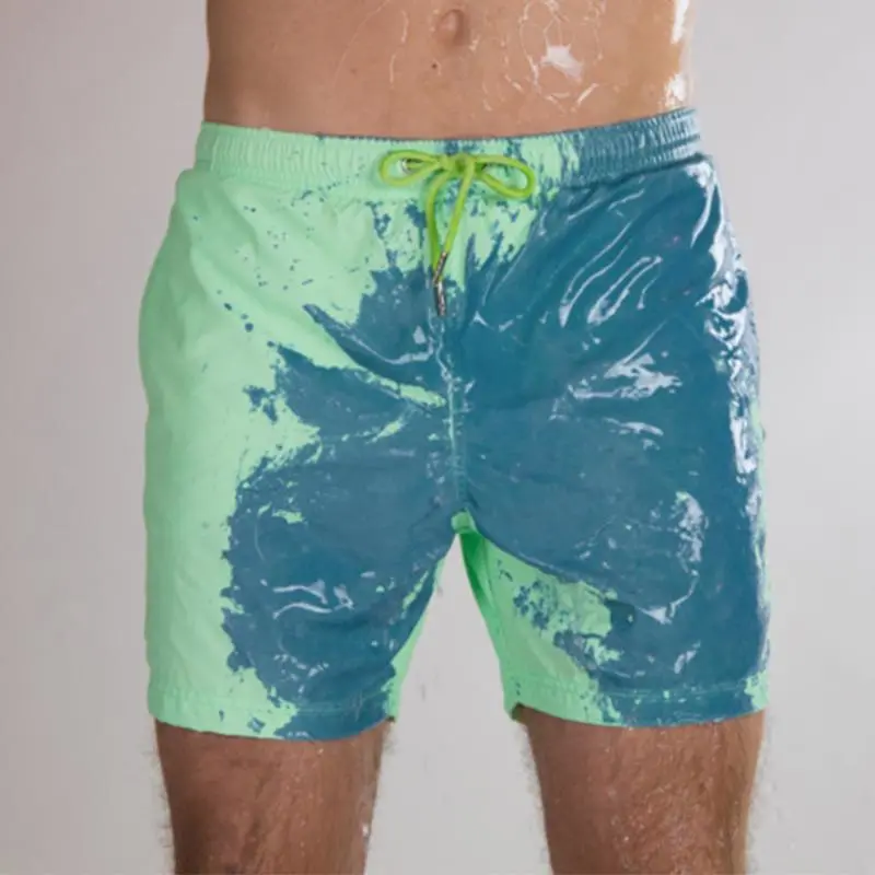 Color-Changing Beach Pants Swimming Pants