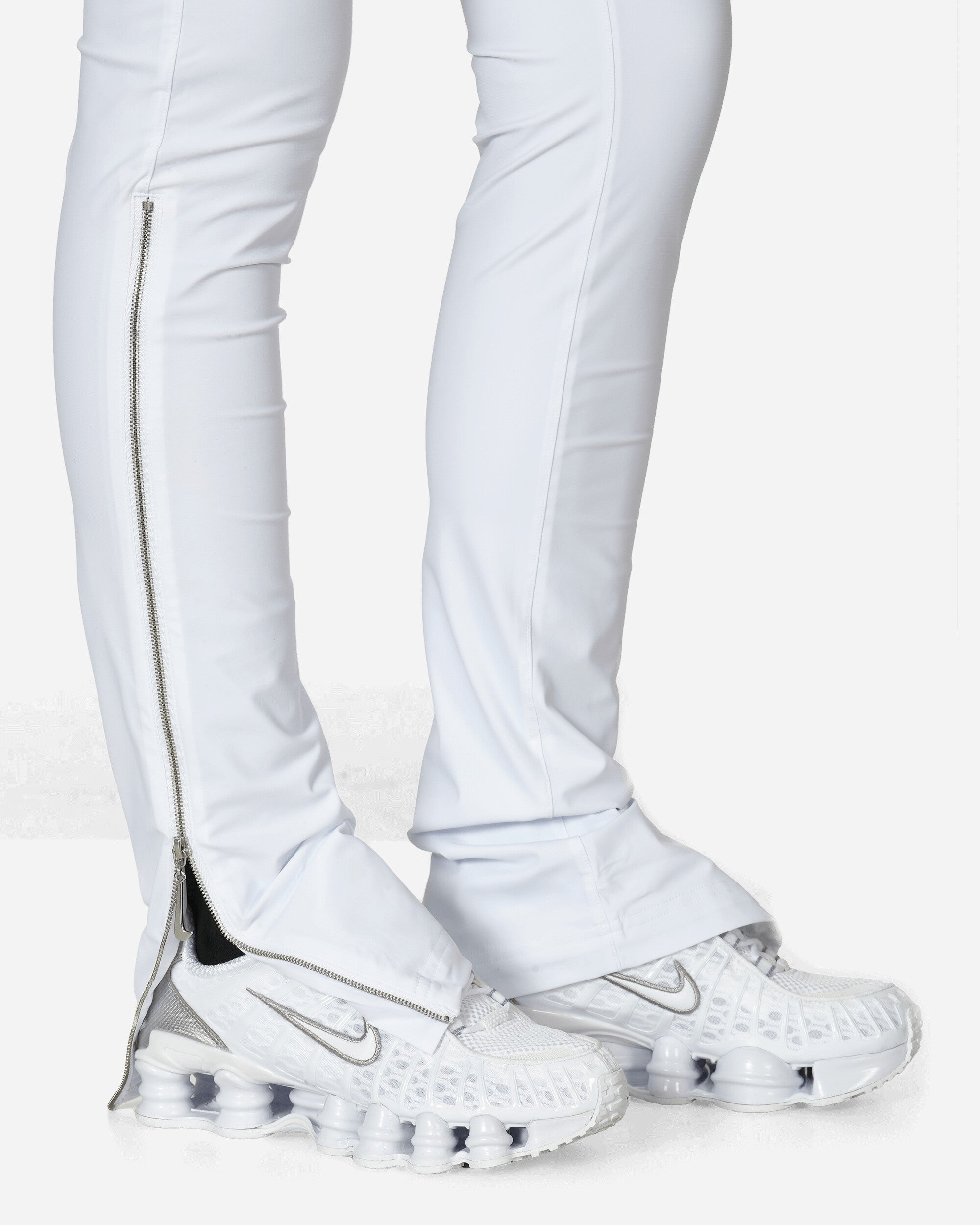 JACQUEMUS Asymmetrical Pants White