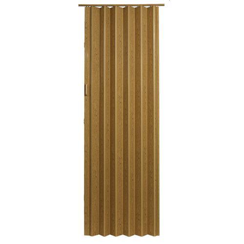 Homestyle Plaza PVC Folding Door Fits 48 wide x 96 high Oak Color