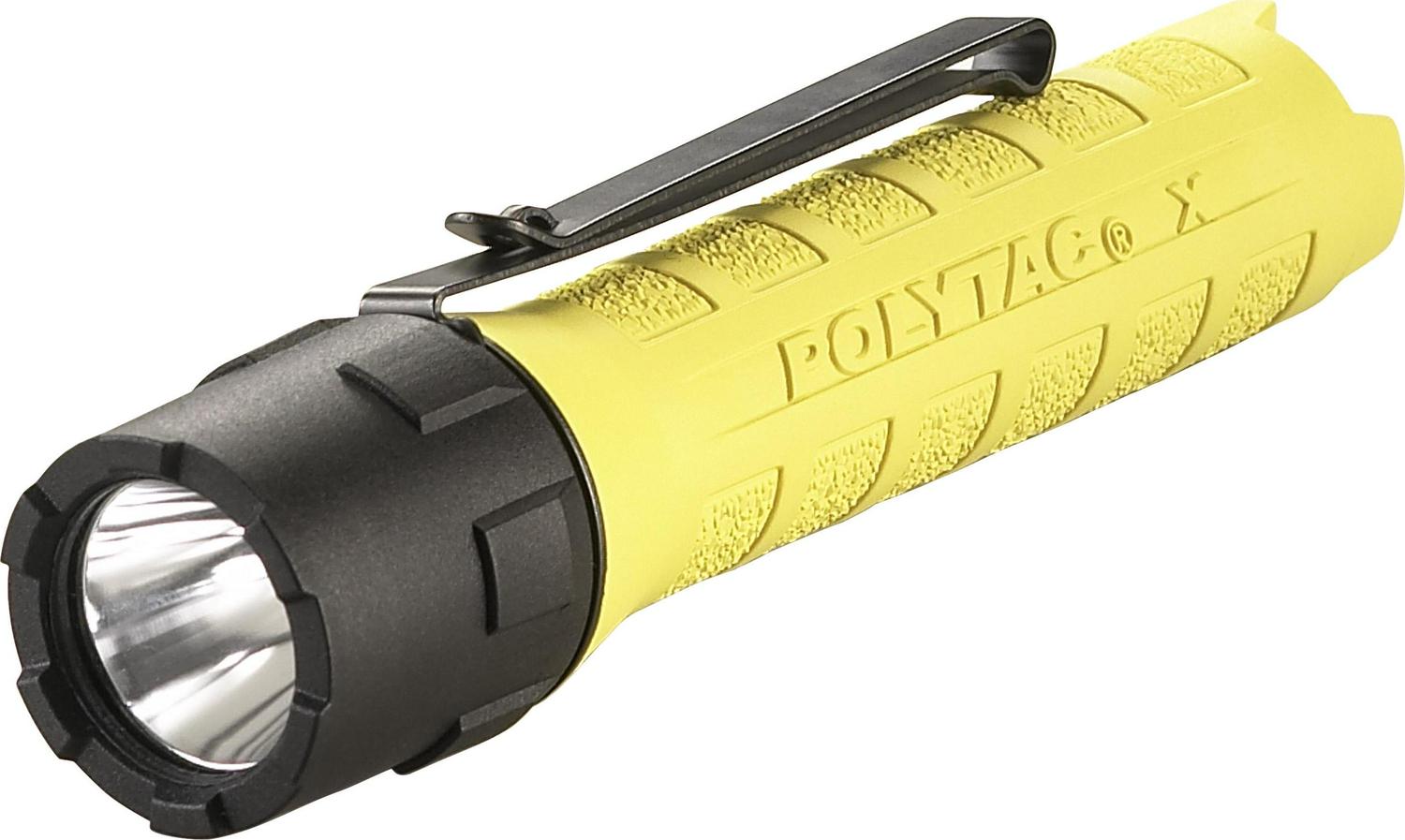 Streamlight PolyTac-X USB Rechargeable Handheld Flashlight， Yellow