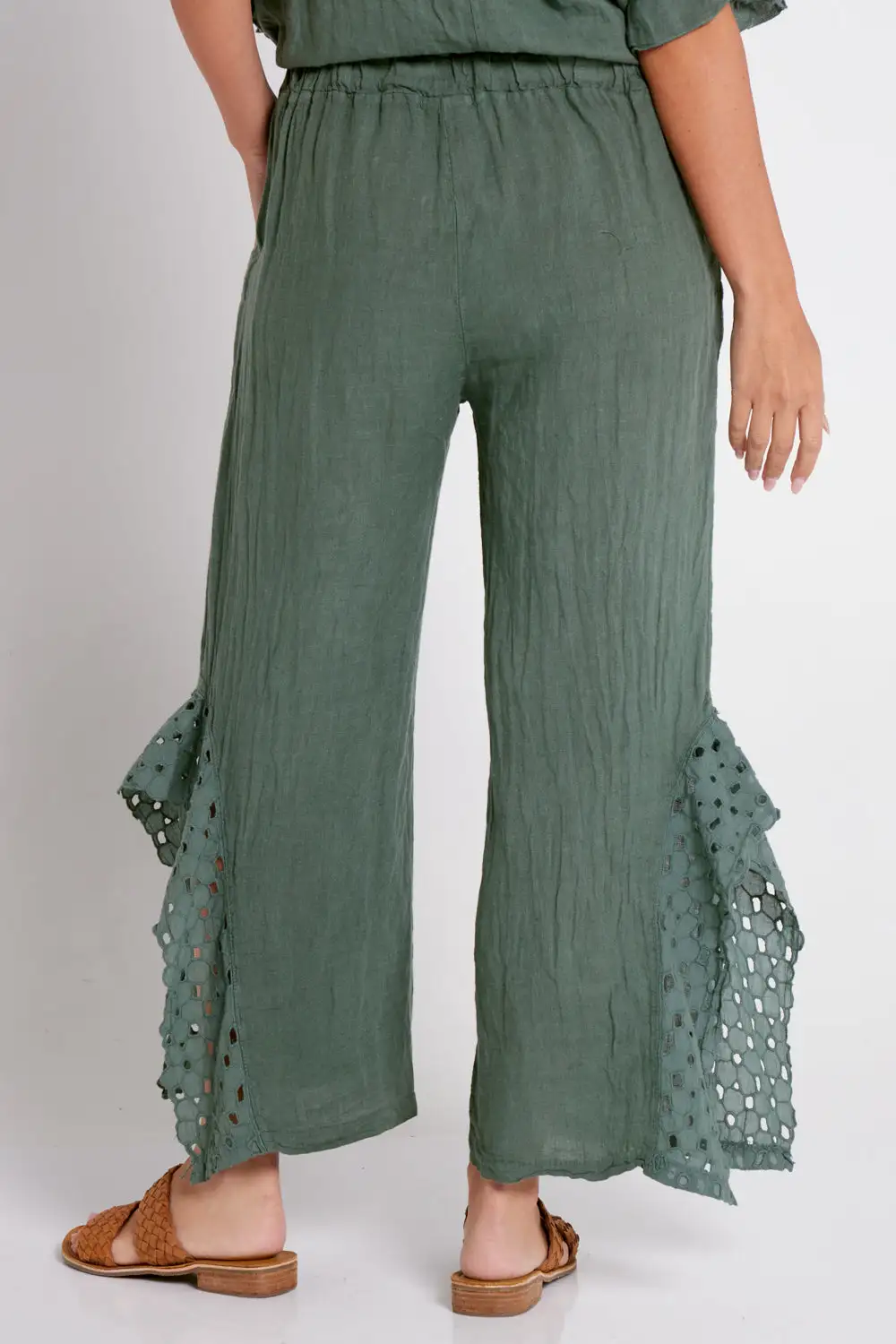 Dreamer Linen Pants - Khaki
