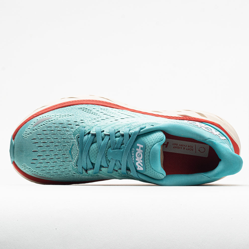 Hoka One One Clifton 8 Women's Aquarelle/Eggshell Blue