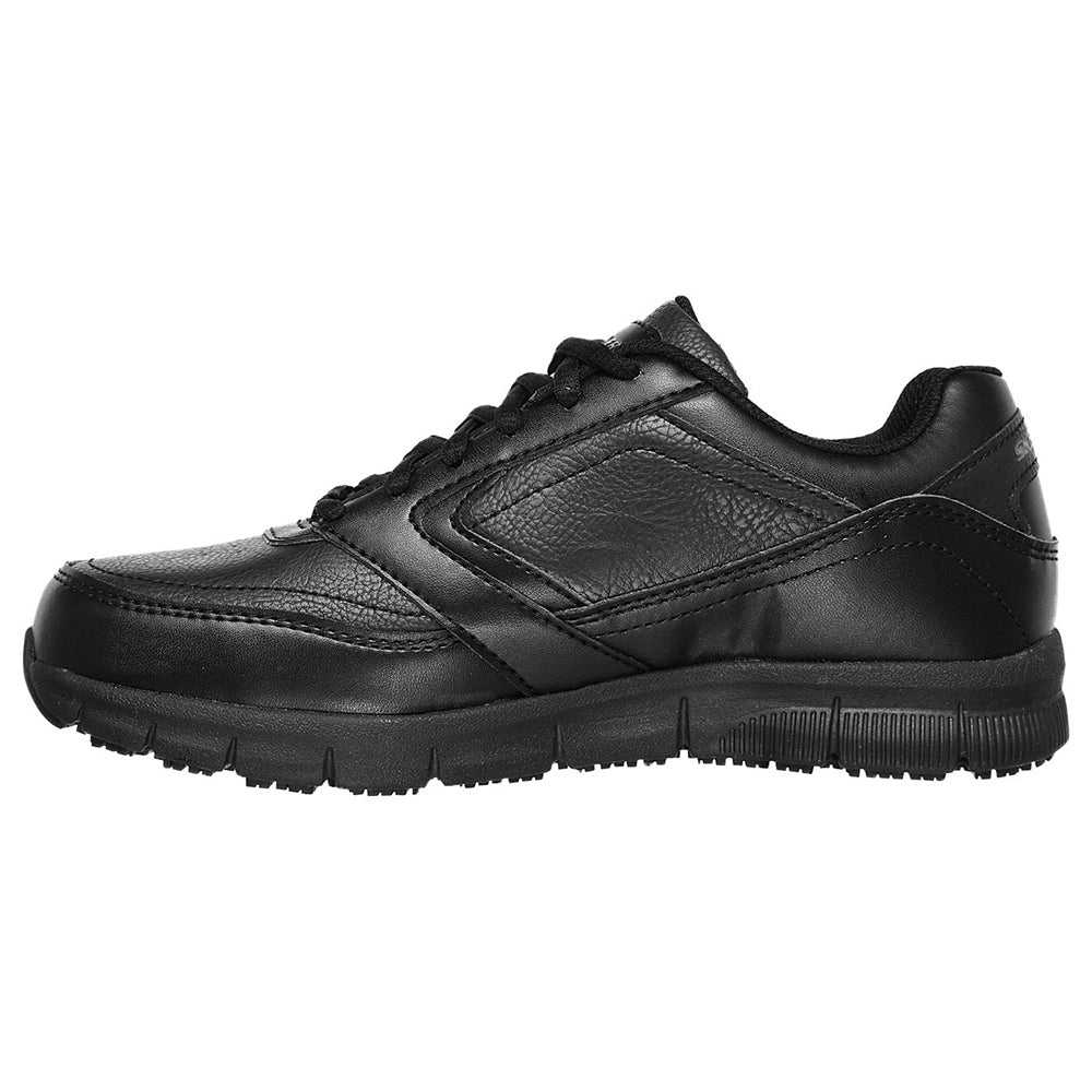 Skechers Women Work Nampa Slip Resistant Shoes - 77235-BLK