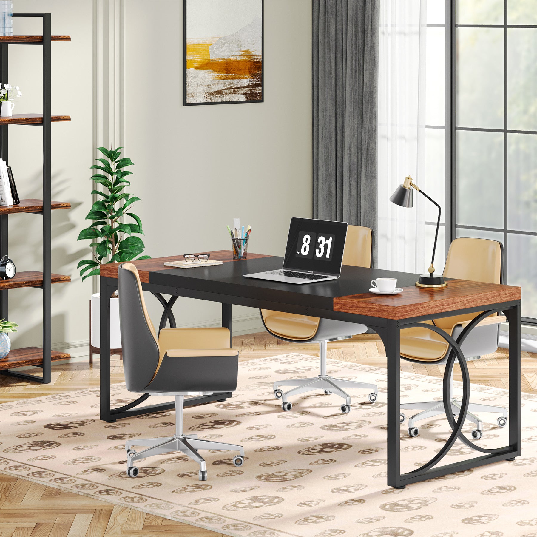 Industrial Executive Desk, 62.99