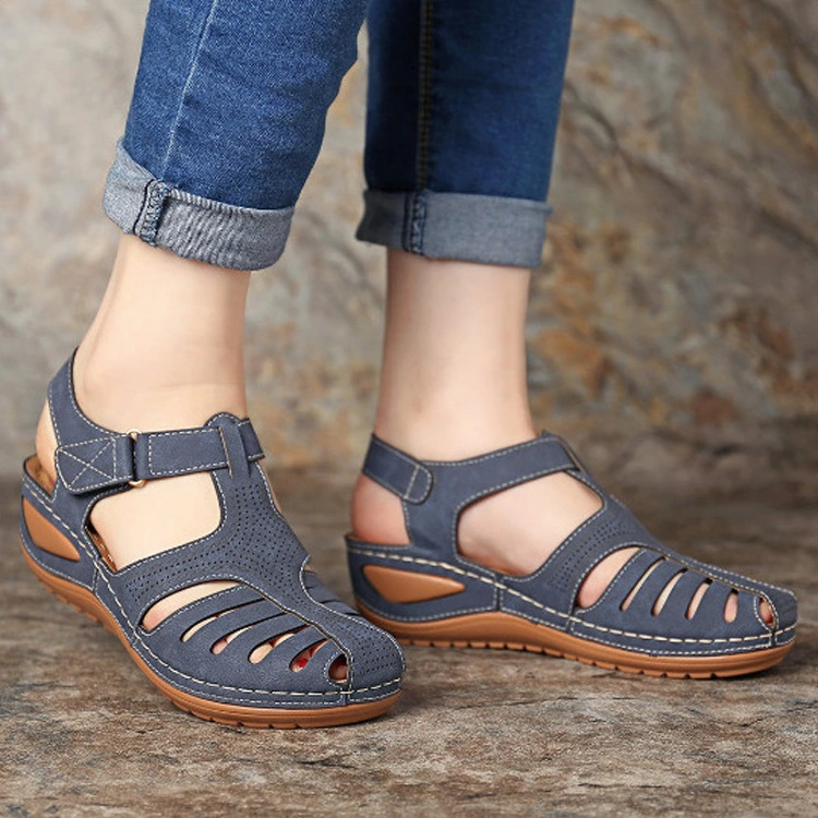 Women Comfortable Wedges Walking Sandals