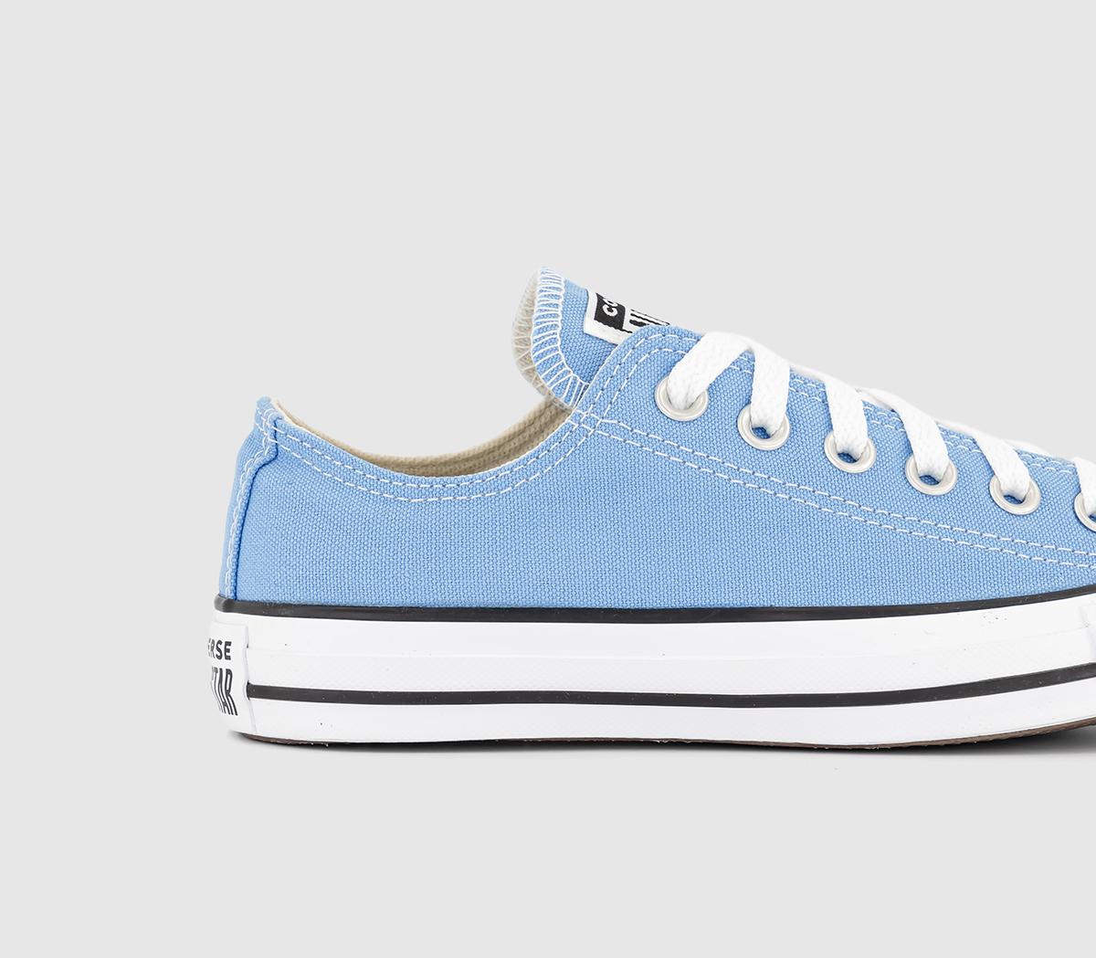 Mens Converse All Star Low Light Blue