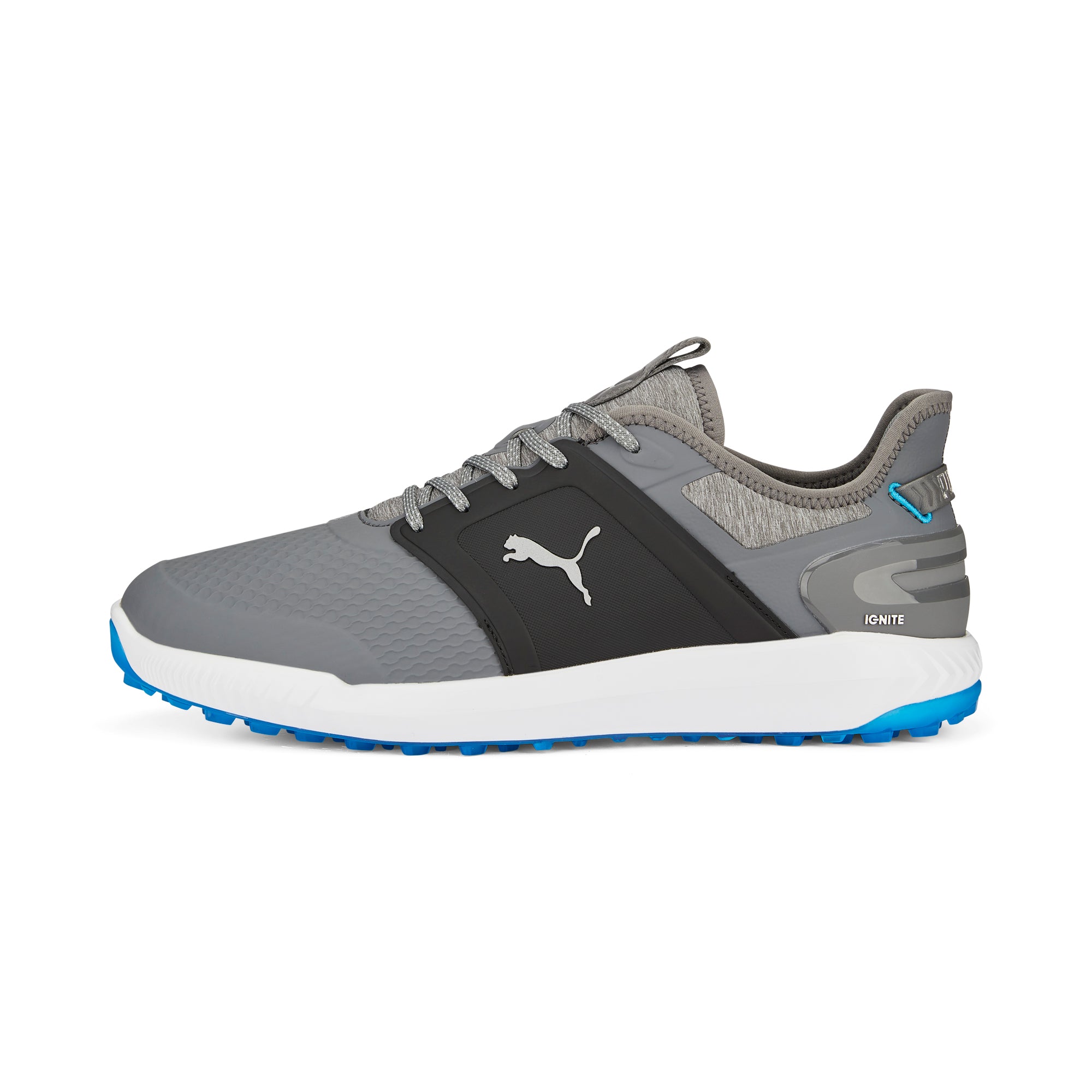 IGNITE ELEVATE Wide Spikeless Golf Shoes | Quiet Shade / Puma Silver