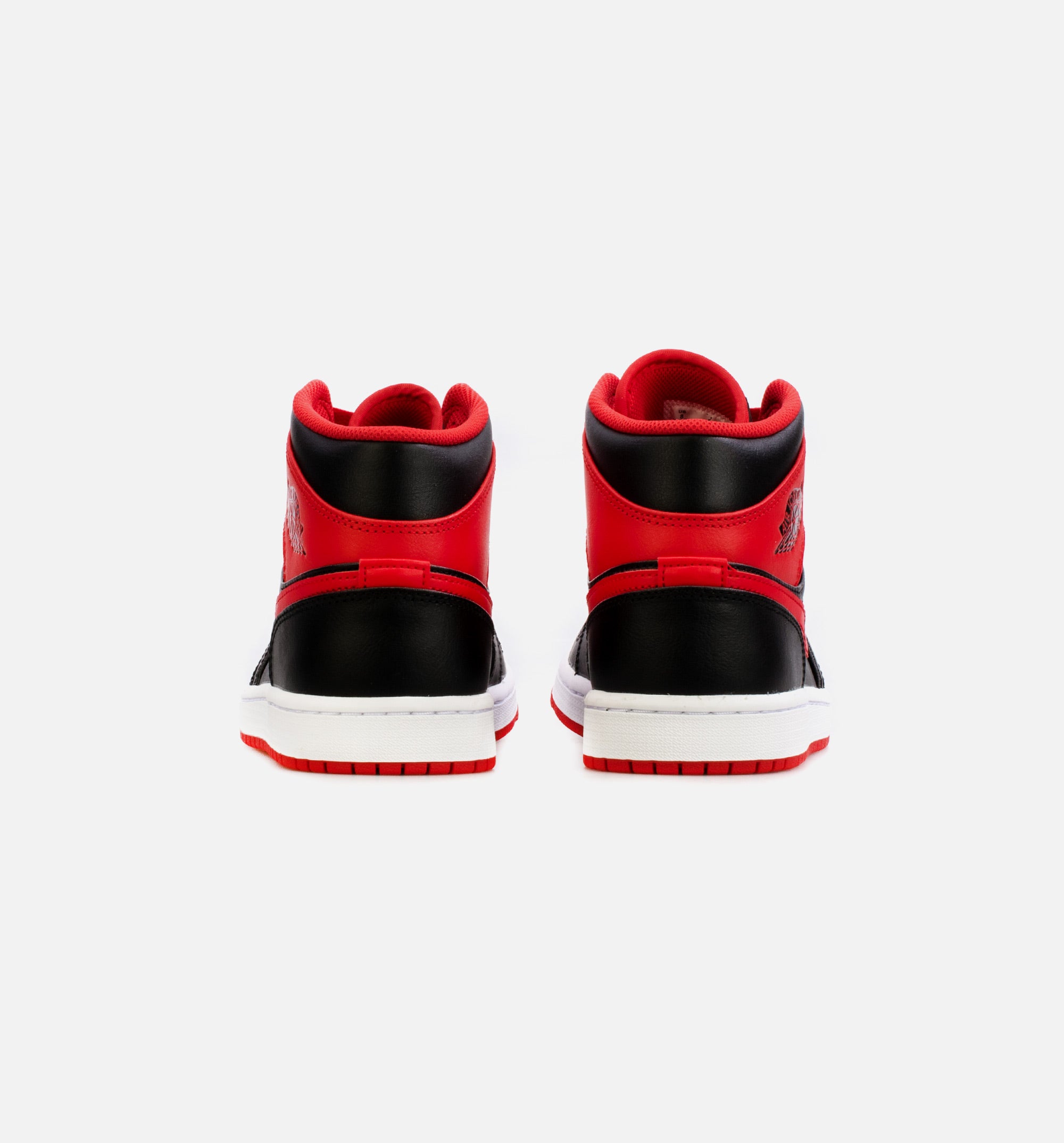 Air Jordan 1 Mid Alternate Bred Mens Lifestyle Shoe - Red/Black