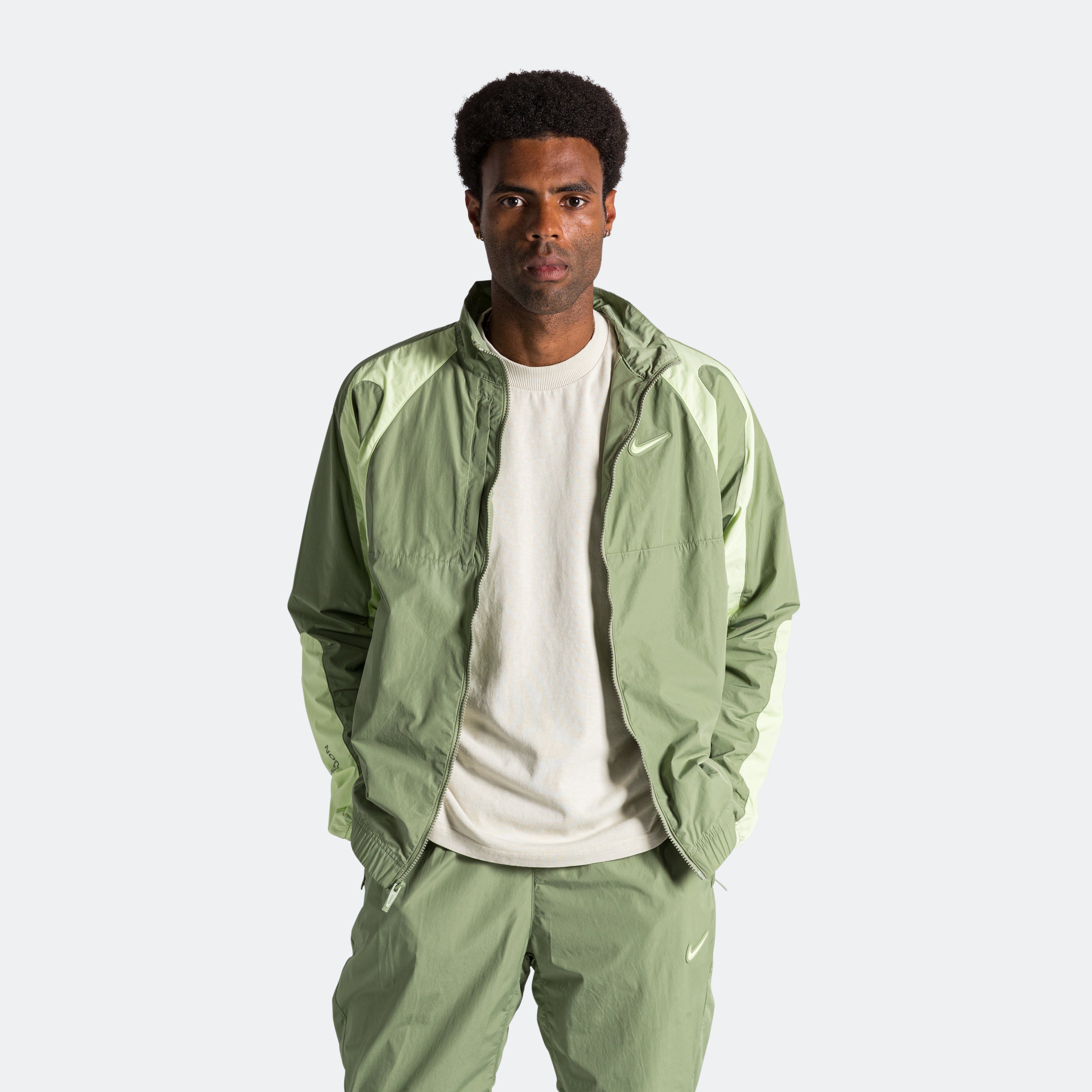 NOCTA Woven Track Jacket - Oil Green