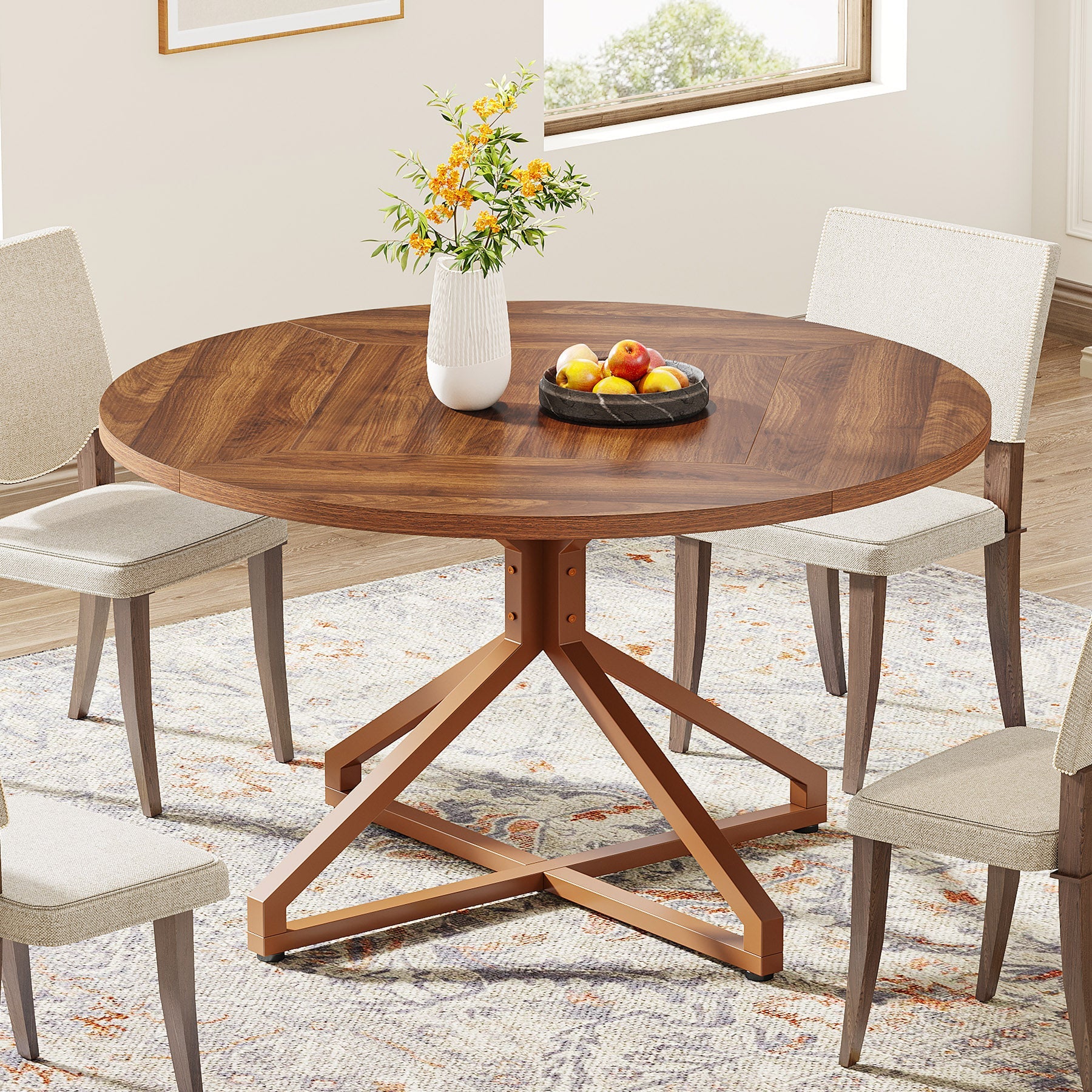 Round Dining Table, 47