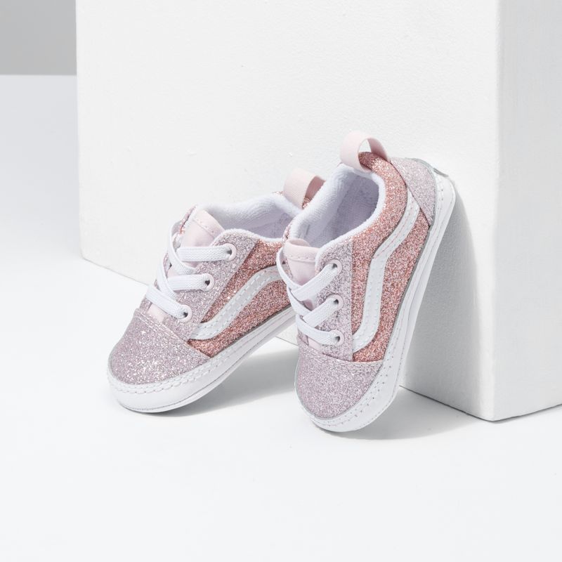 Infant 2-Tone Glitter Old Skool Crib