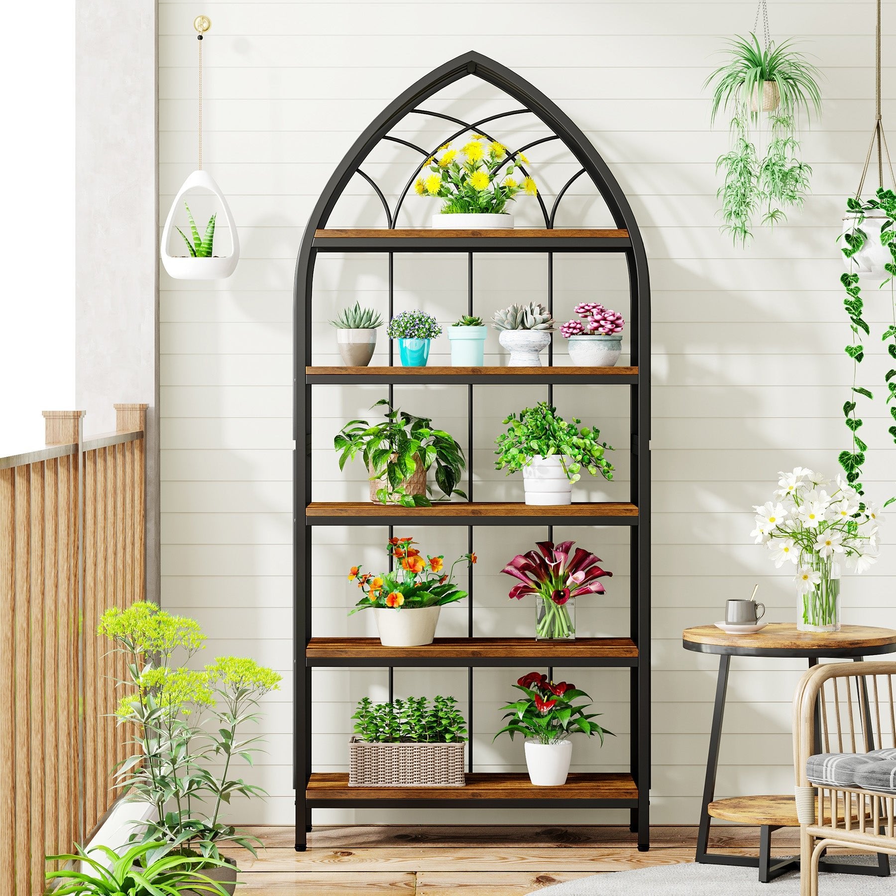 5-Tier Plant Stand, 74.8