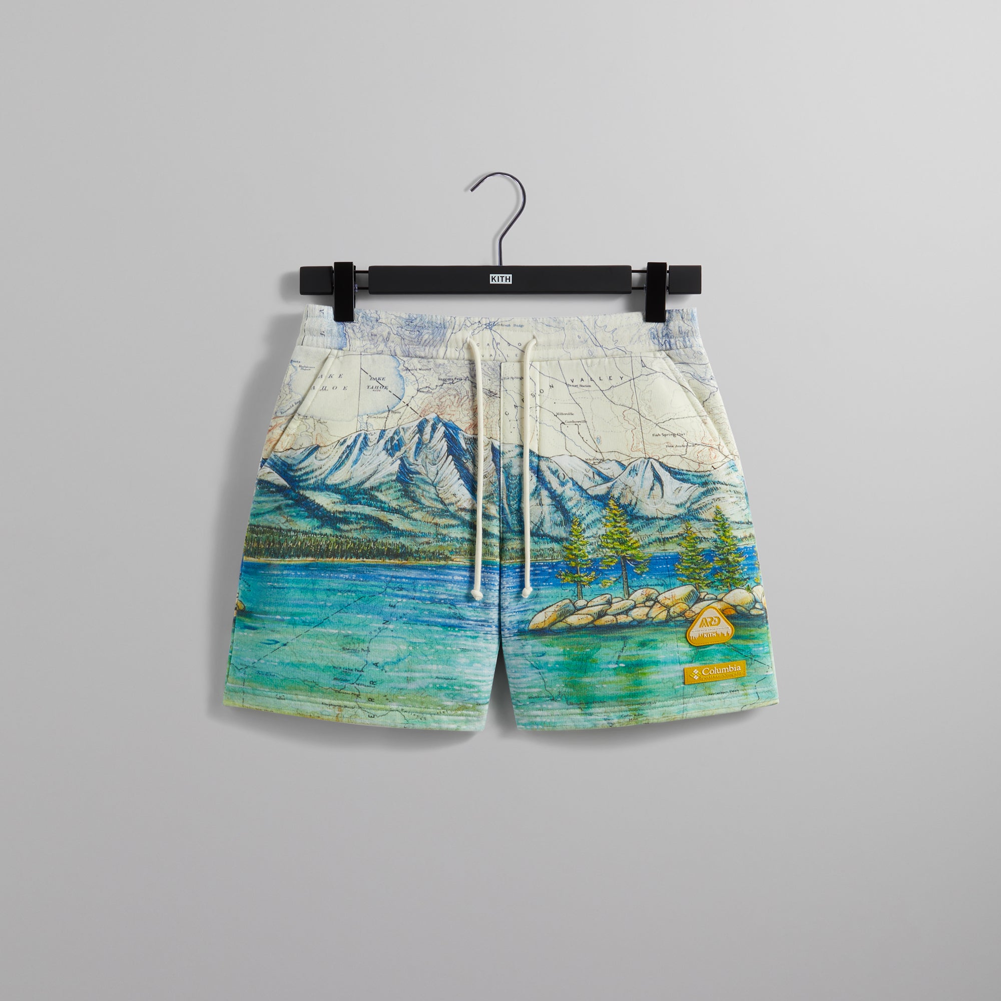 Kith for Columbia Lake Tahoe Fleece Short - Chalk