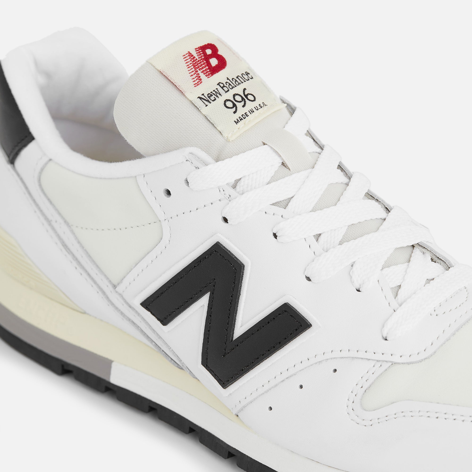 New Balance Made in USA 996 - White / Cream / Black