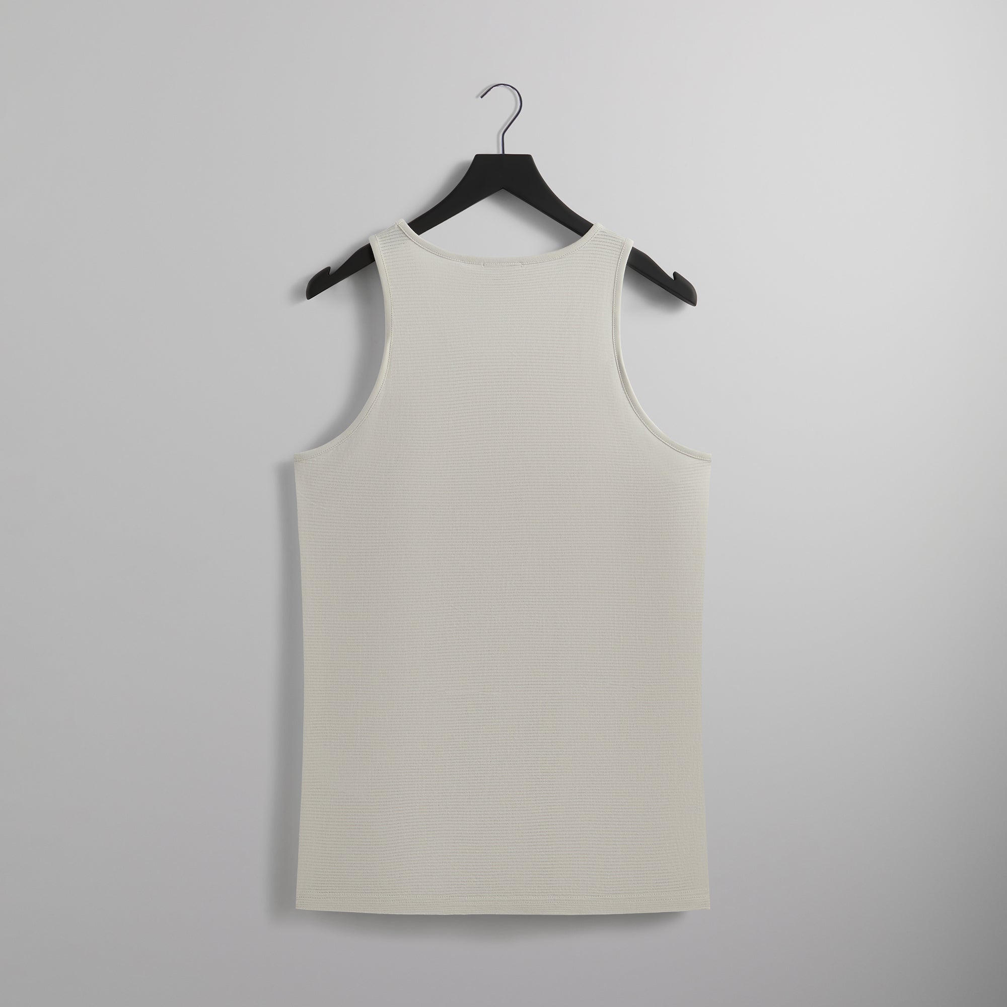 Kith Pointelle Mesh Spencer Tank - Concrete