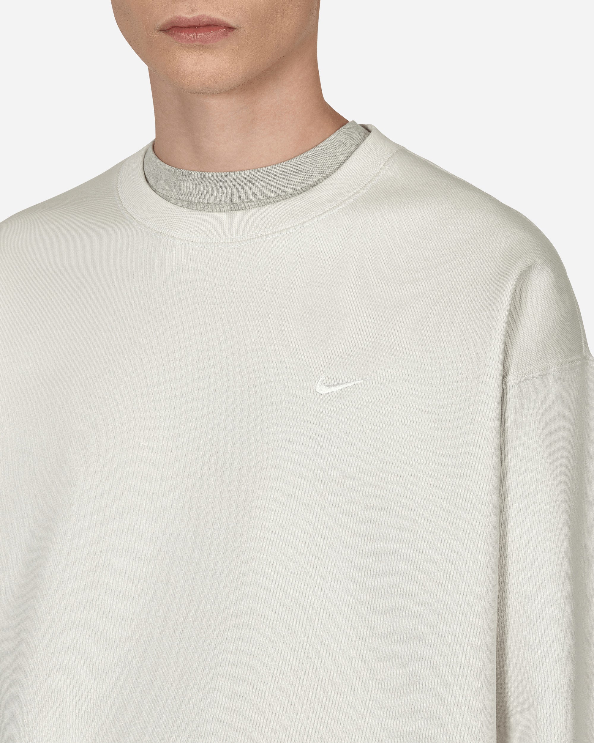 Solo Swoosh Crewneck Sweatshirt White