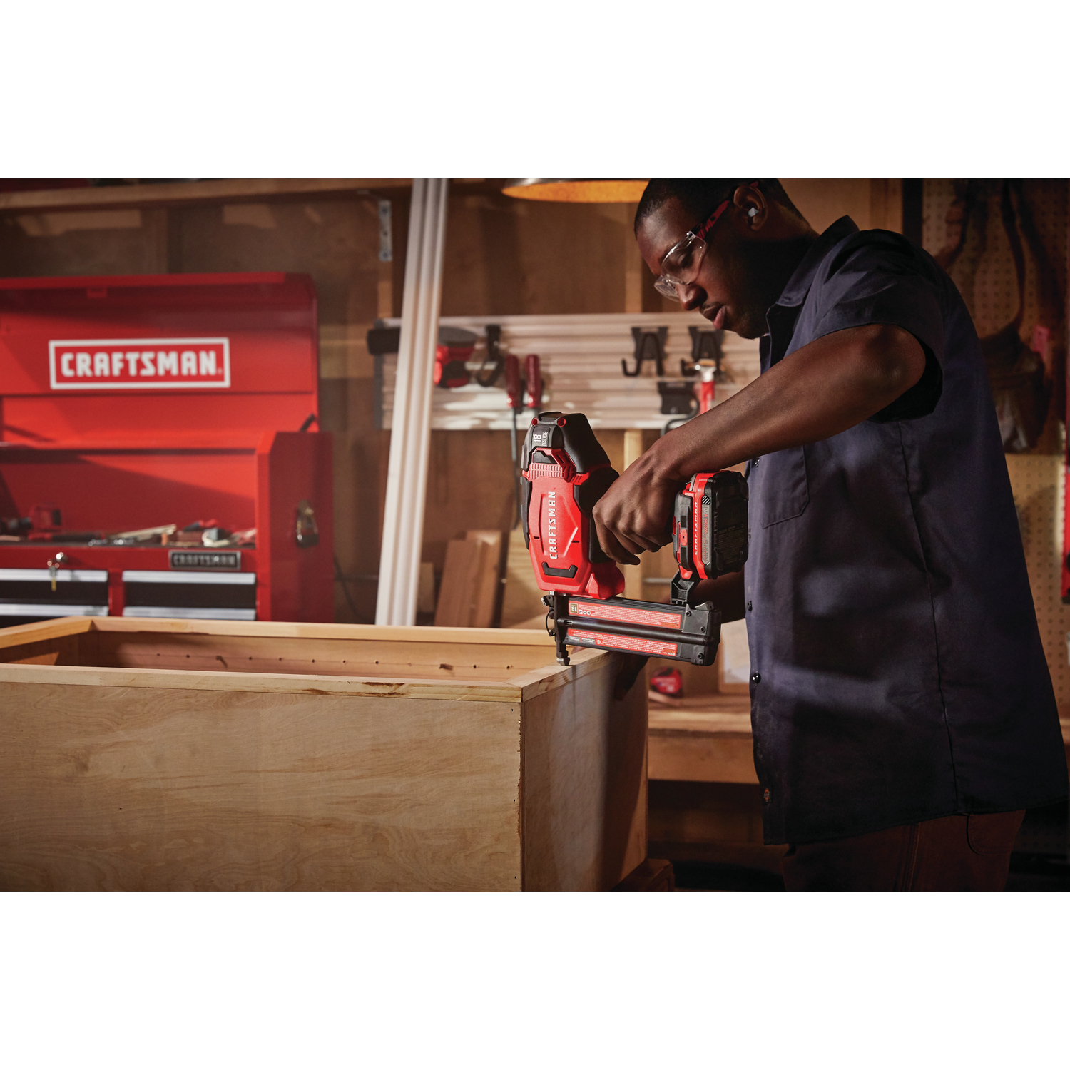 Craftsman V20 18 Ga. Brad Nailer Kit Ashley