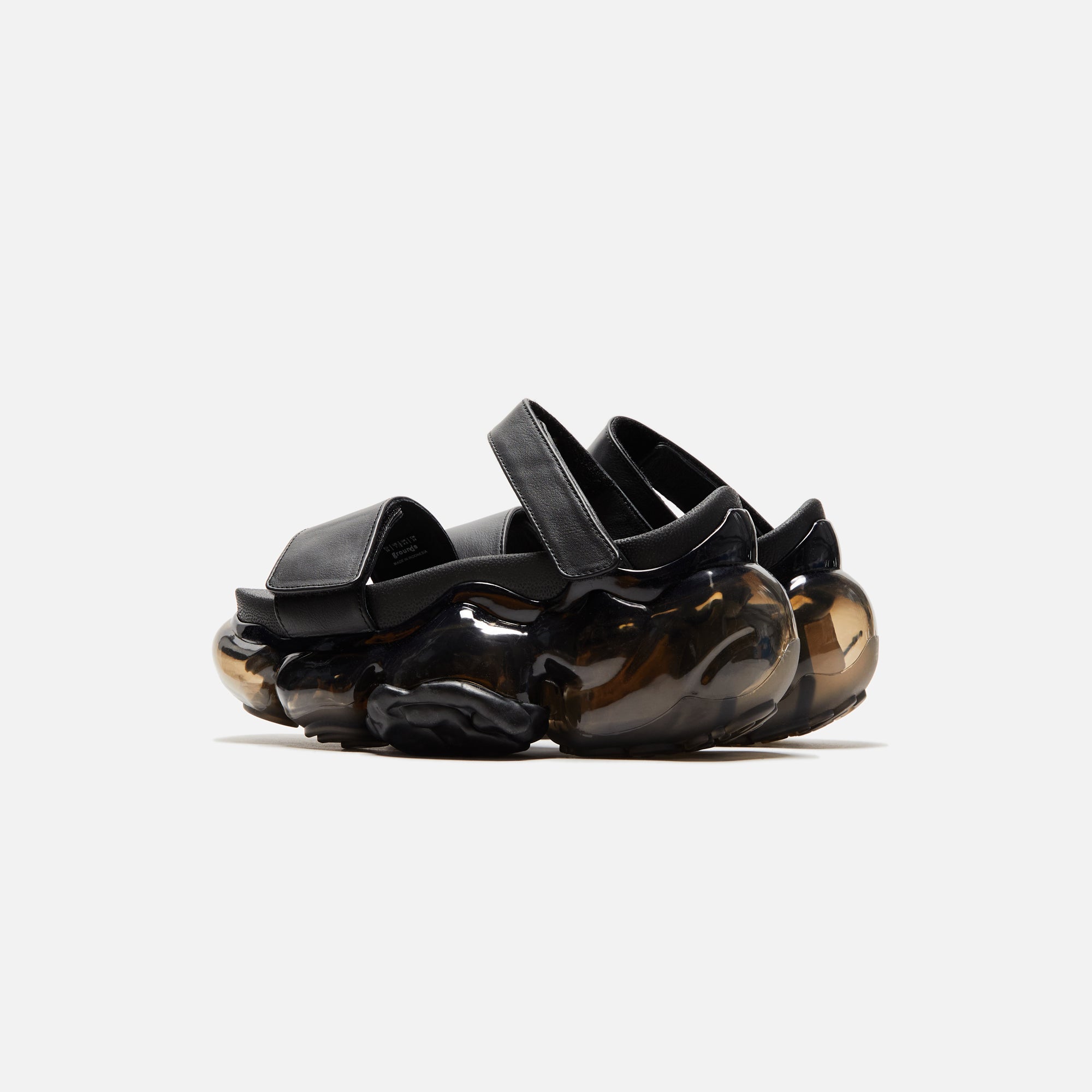 Grounds Moopie Leather Sandal - Black