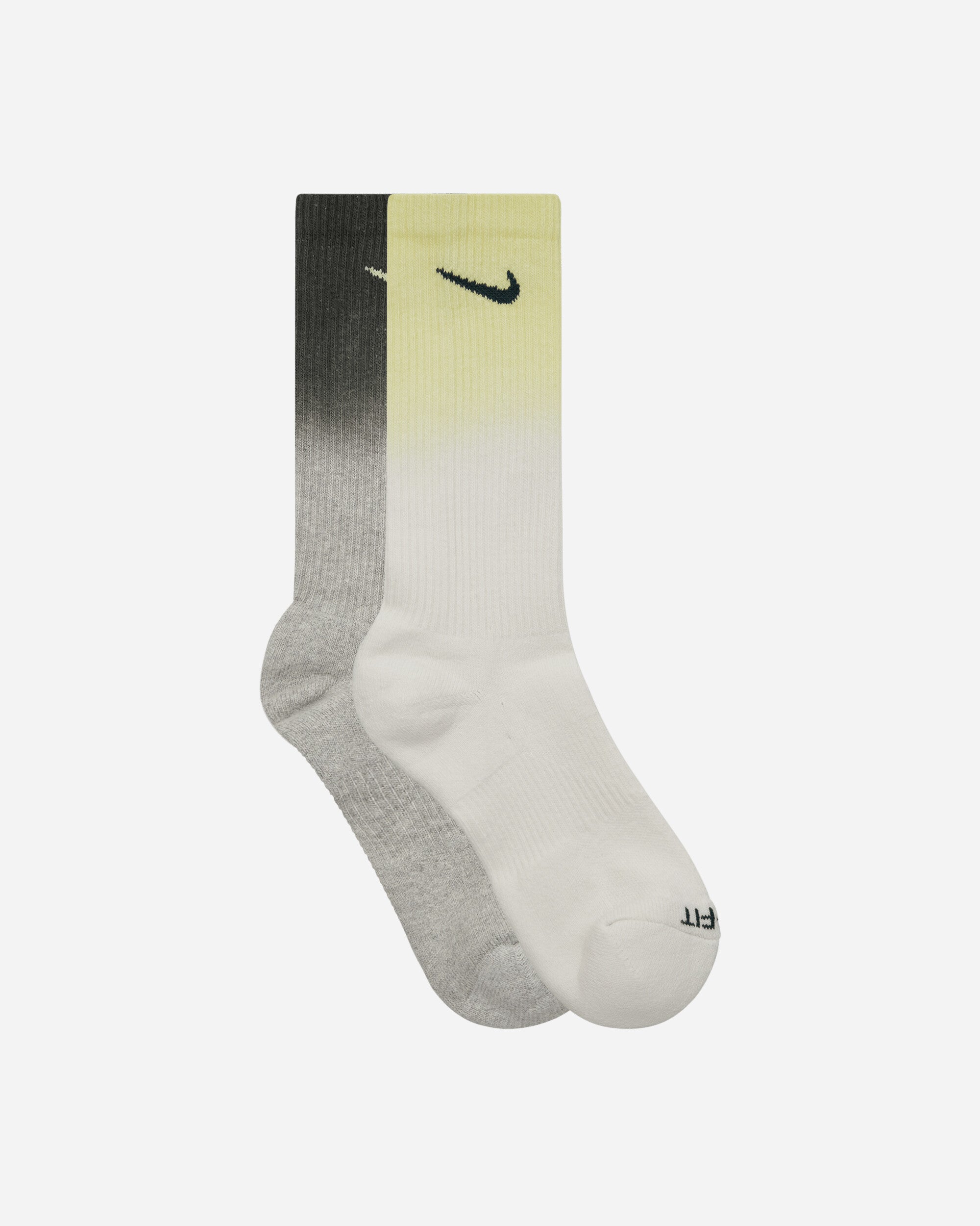 Everyday Plus Cushioned Crew Socks Yellow / Grey / Black