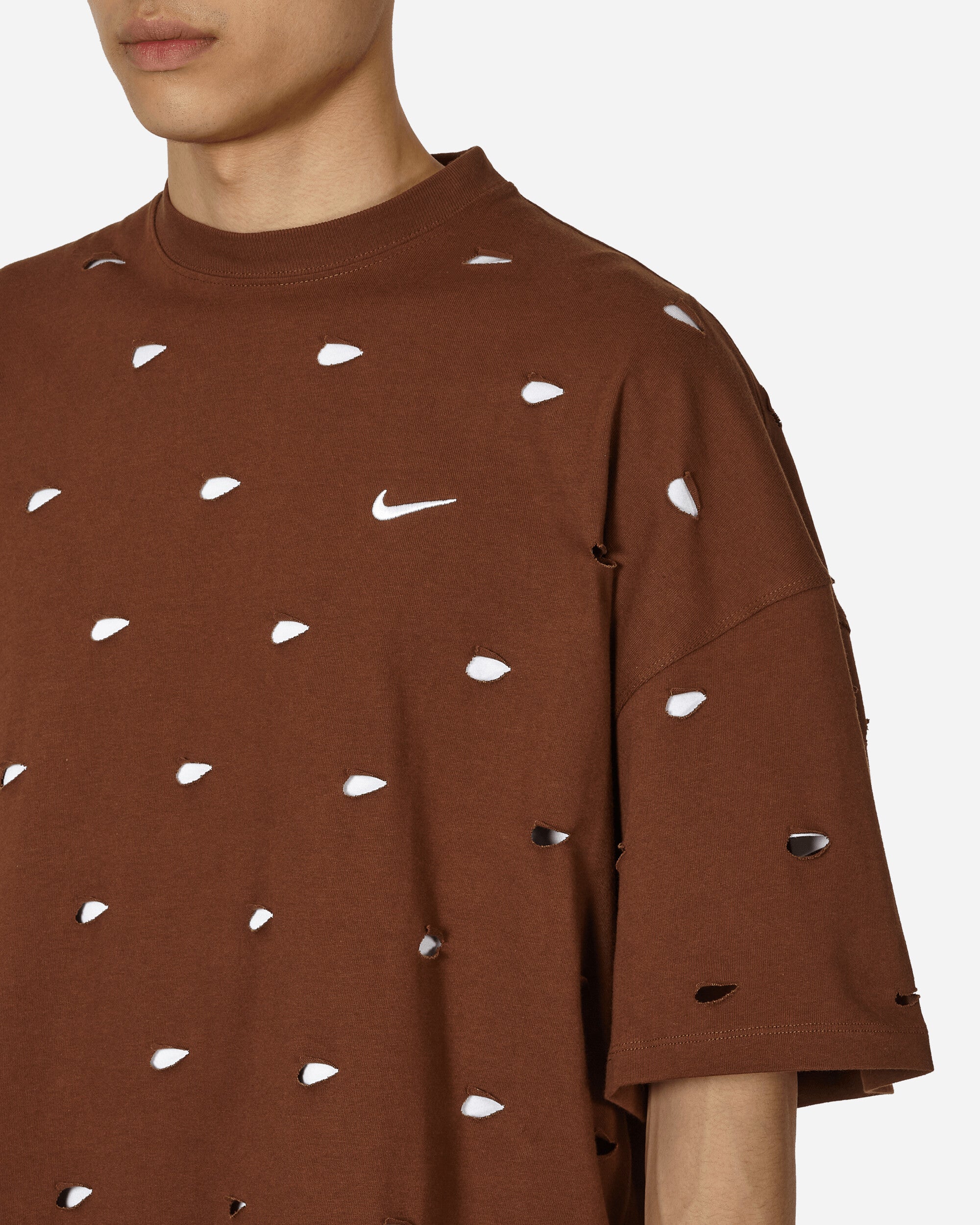 JACQUEMUS Swoosh T-Shirt Cacao Wow