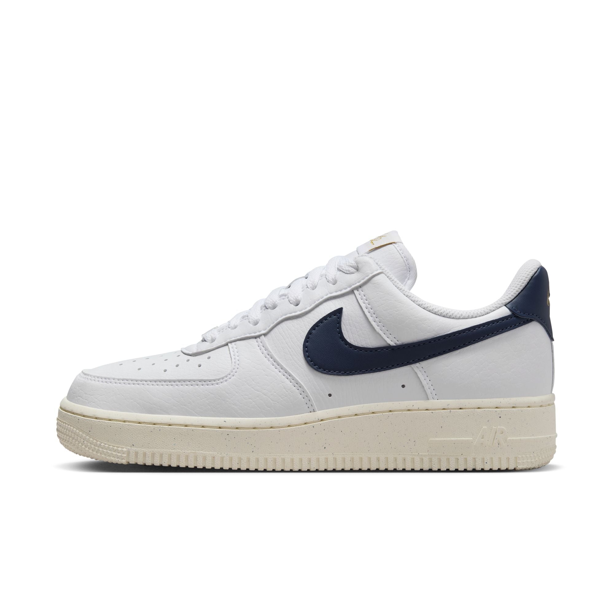 Women's Air Force 1 ‘07 NN White Obsidian Pale Ivory Metallic Gold FZ6768-100