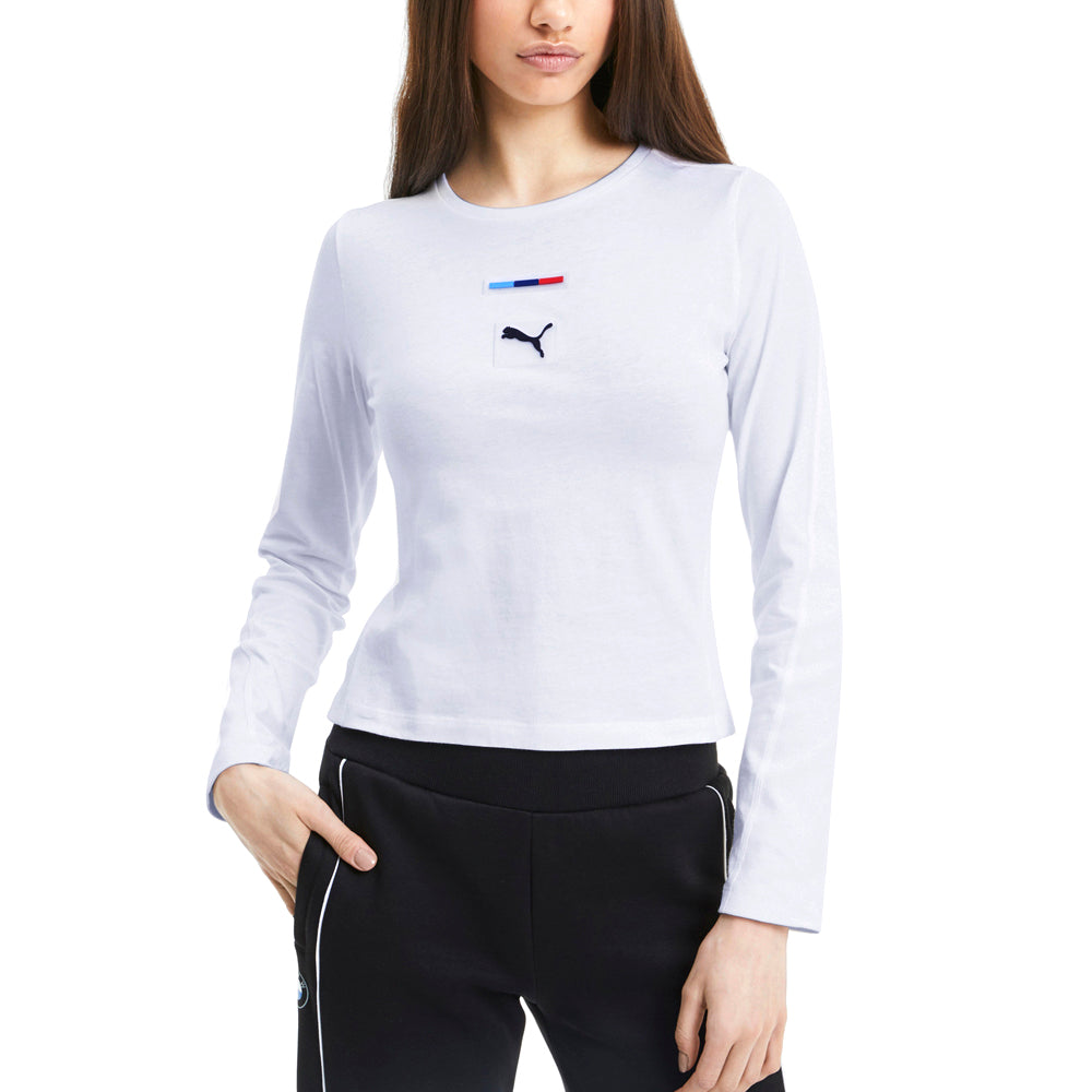 BMW MMS Street Logo Crew Neck Long Sleeve T-Shirt