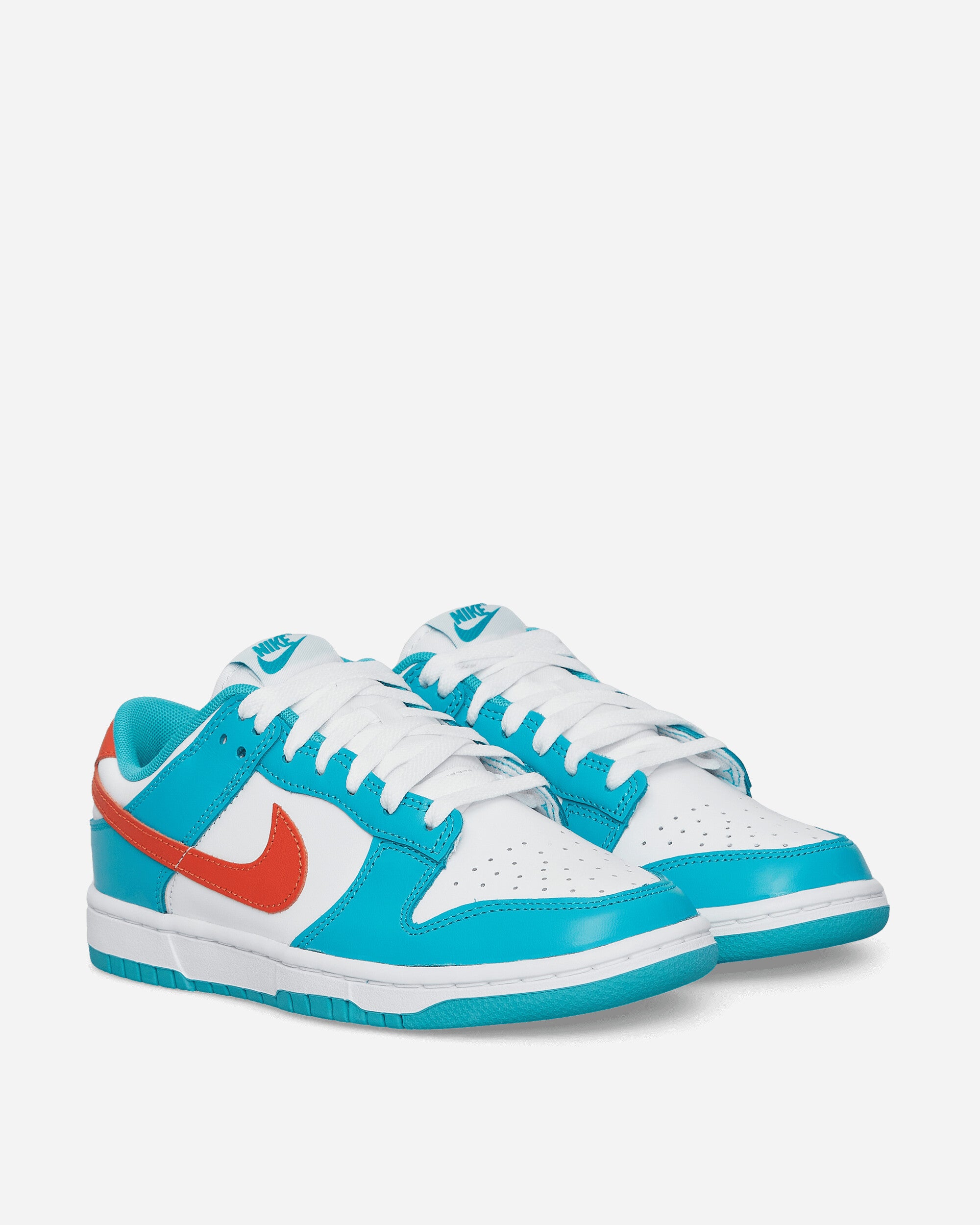 Dunk Low Retro Sneakers White / Dusty Cactus / Cosmic Clay